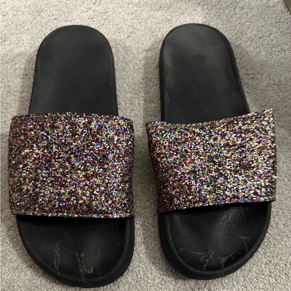 Glitter slides Size 7/8